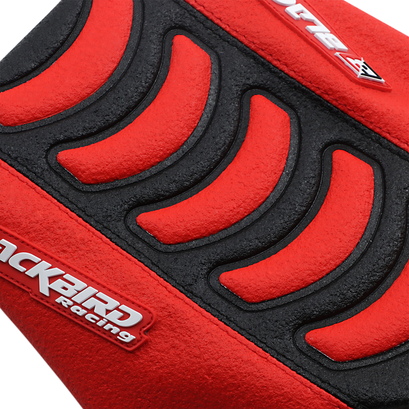Blackbird Racing Double Grip 3 Seat Cover - Black/Red - CRF 1147HUS | Seat Covers