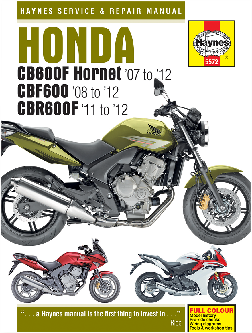 Haynes Manual - Honda - CB600F / CBR600F M5572