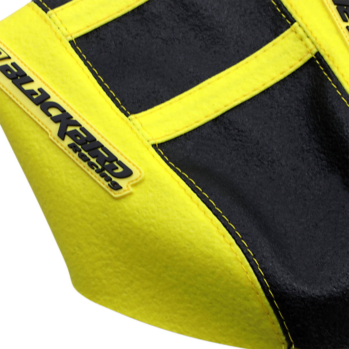 Blackbird Racing Zebra Seat Cover - Gripper - Black/Yellow 1331ZUS | Seat Covers