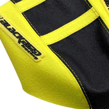 Blackbird Racing Zebra Seat Cover - Gripper - Black/Yellow 1331ZUS | Seat Covers