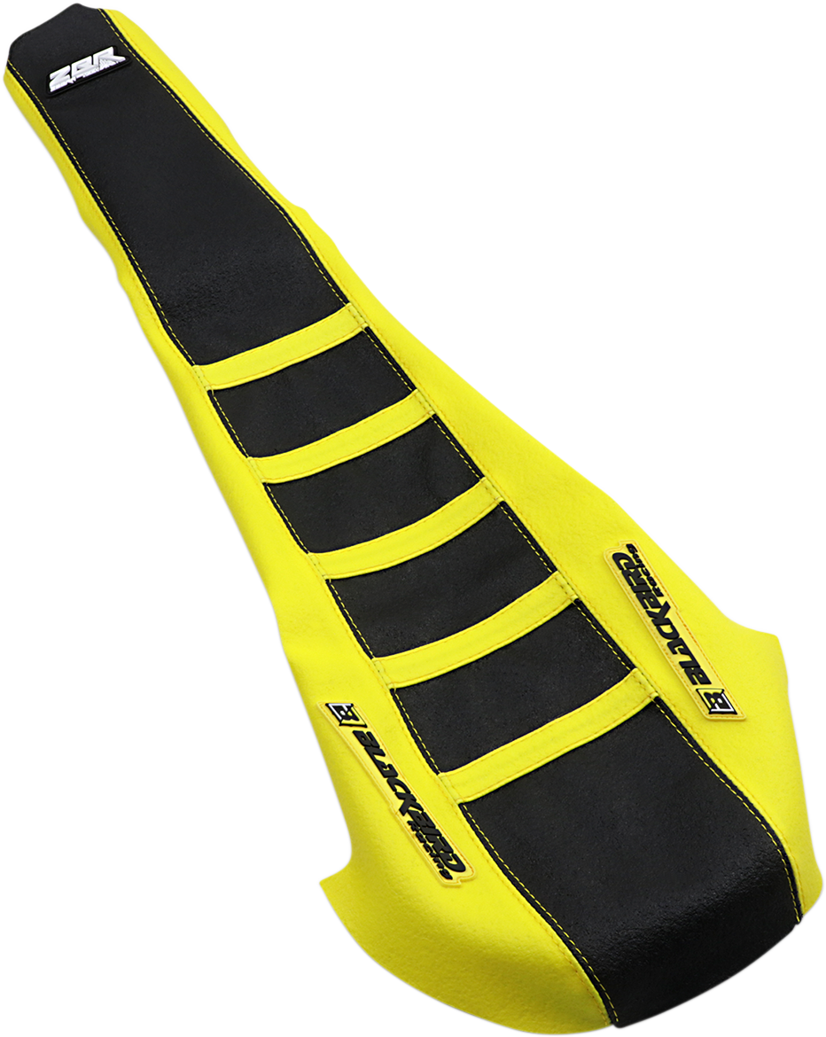 Blackbird Racing Zebra Seat Cover - Gripper - Black/Yellow 1330ZUS | Seat Covers