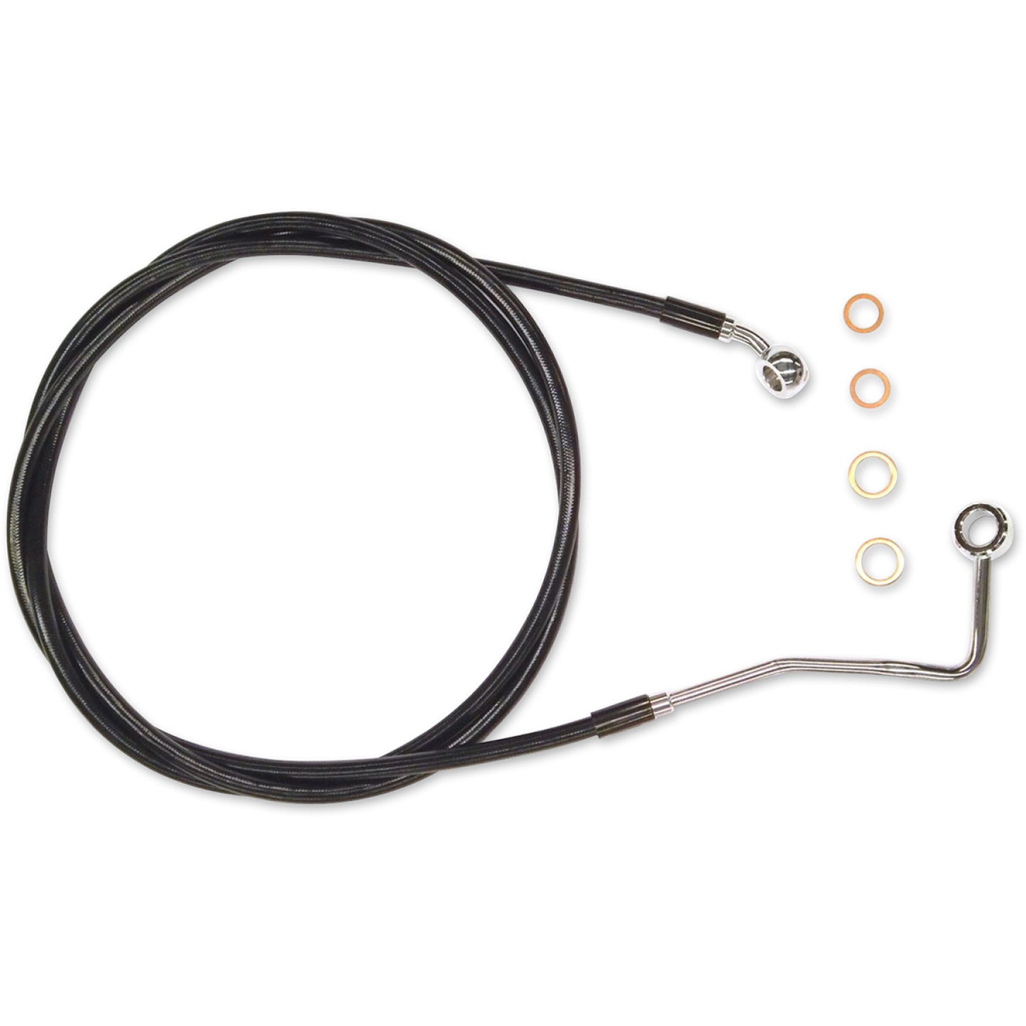 Magnum Shielding Brake Line - Upper - XR - Black SBC1401-70