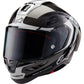 ALPINESTARS Supertech R10 Helmet - Element - Carbon/Silver/Black - Large 8200324-1368-L