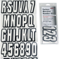 HARDLINE I.D. Sticker Kit - 320 Series - Clear 320 CLBLK