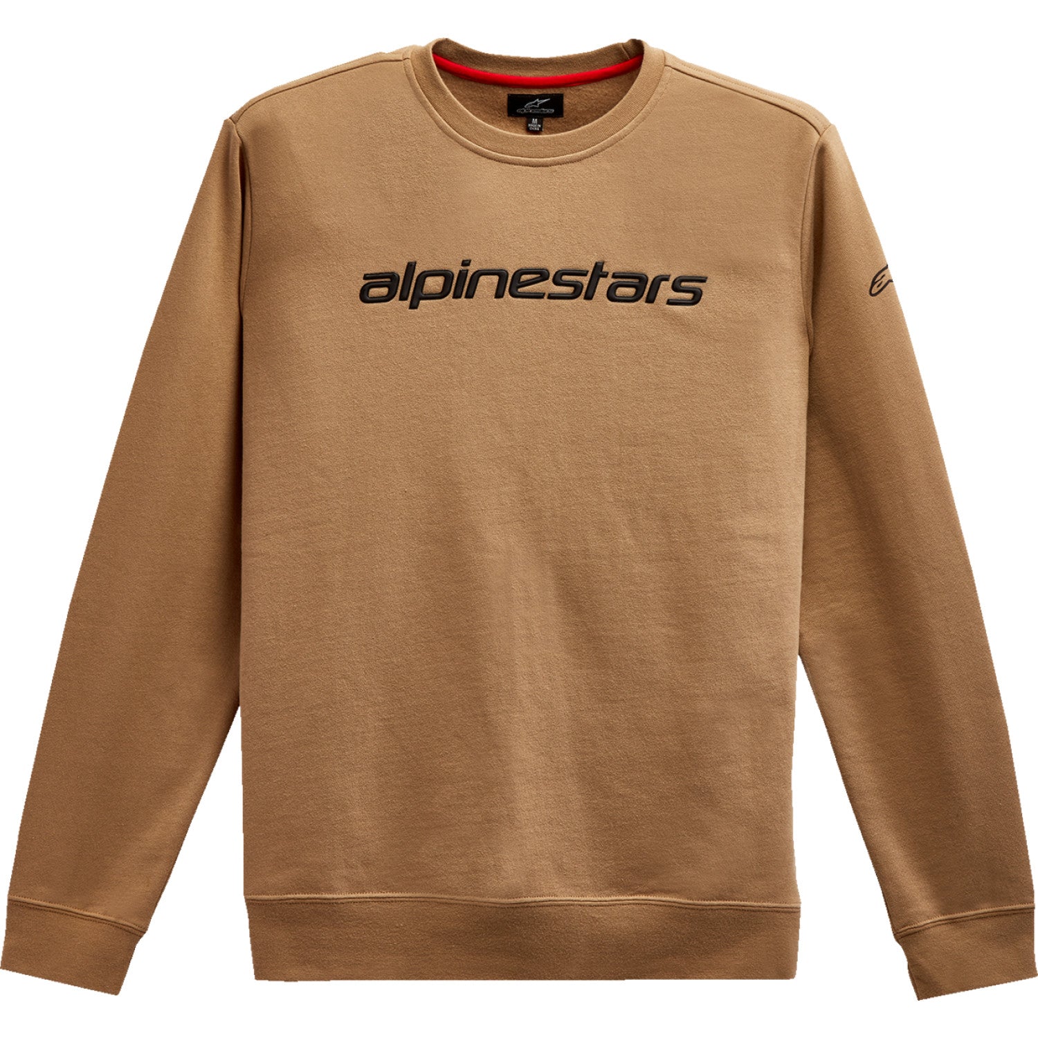 ALPINESTARS Linear Crew Fleece - Sand/Black - Large 1212513242310L