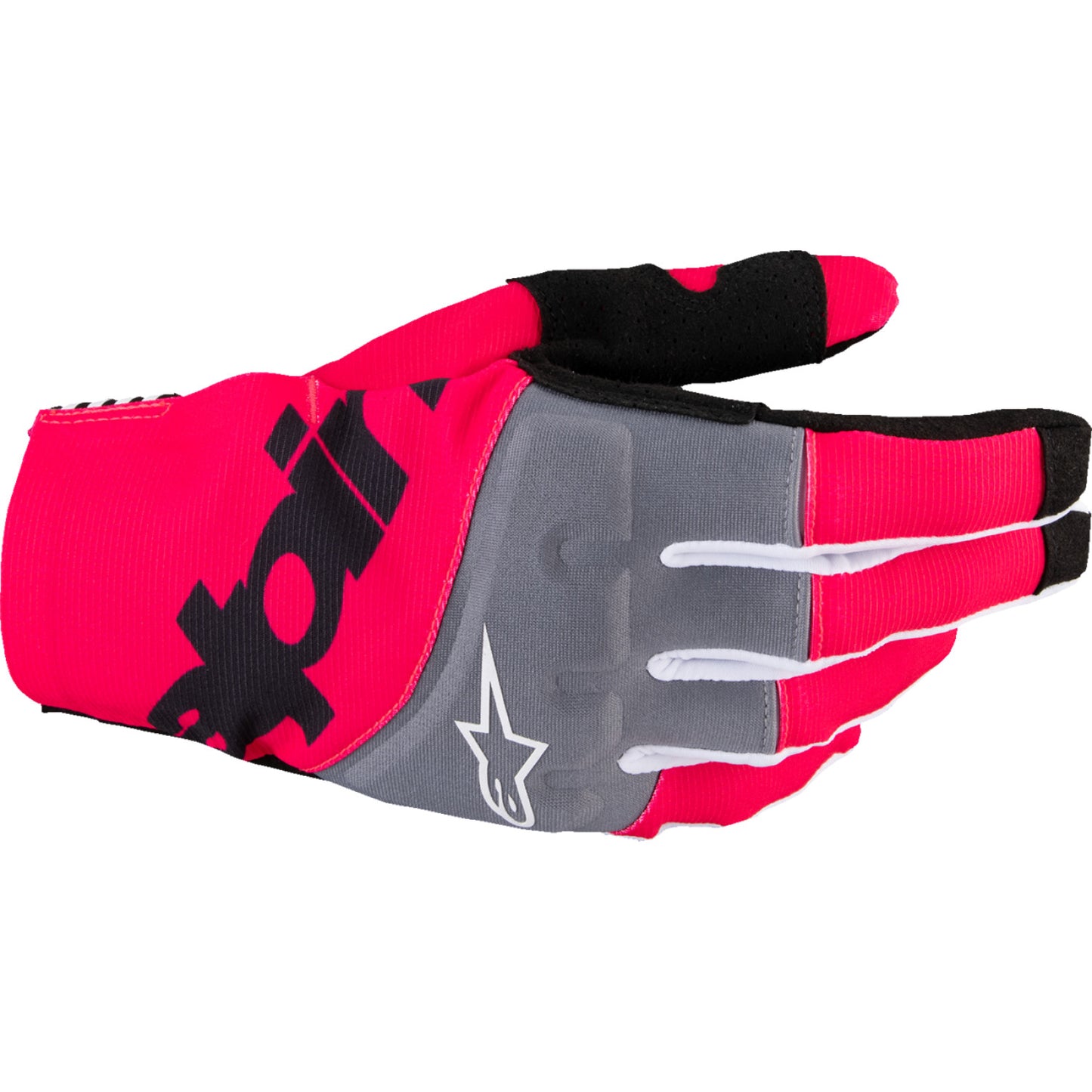 ALPINESTARS Techstar MX Gloves - Black/Fluo Pink - Small 3560125-1390-S