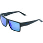 FMF Factory Sunglasses - Matte Black - Blue Mirror Lens F-61502-250-01