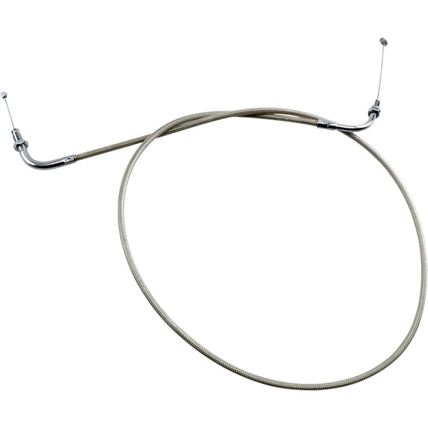 Motion Pro Throttle Cable - Push - Yamaha - Stainless Steel 65-0279