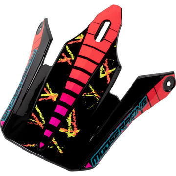MOOSE OFFROAD Youth F.I. Peak - Vaporwave - Black/Pink 0132-1764