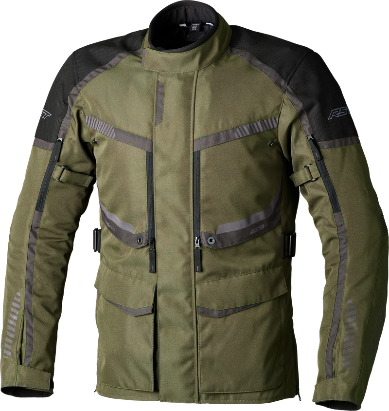 RST Maverick Evo CE Textile Jacket - Khaki/Grey - 3XL