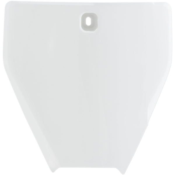 Acerbis Front Number Plate - White 2686410002