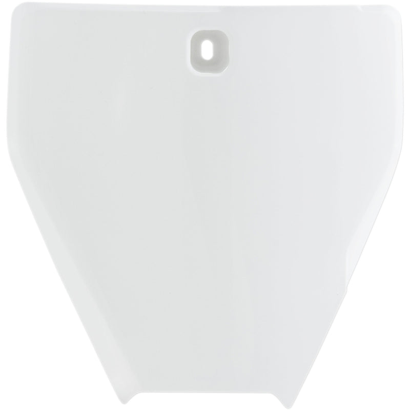 Acerbis Front Number Plate - White 2686410002