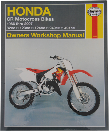 Haynes Manual - Honda - CR250 / 500R M2222