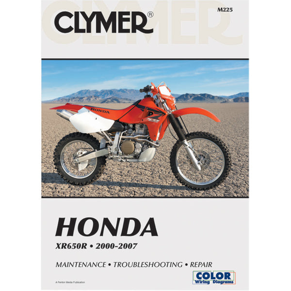 Clymer Manual - Honda - XR650R '00-'07 CM225