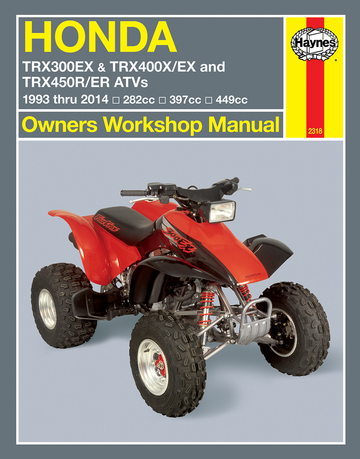 Haynes Manual - Honda - TRX300, TRX400EX M2318