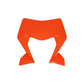Headlight Mask Ktm Orange