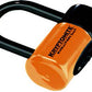 Evolution Series 4 Disc Lock Orange W/Pouch And Cable
