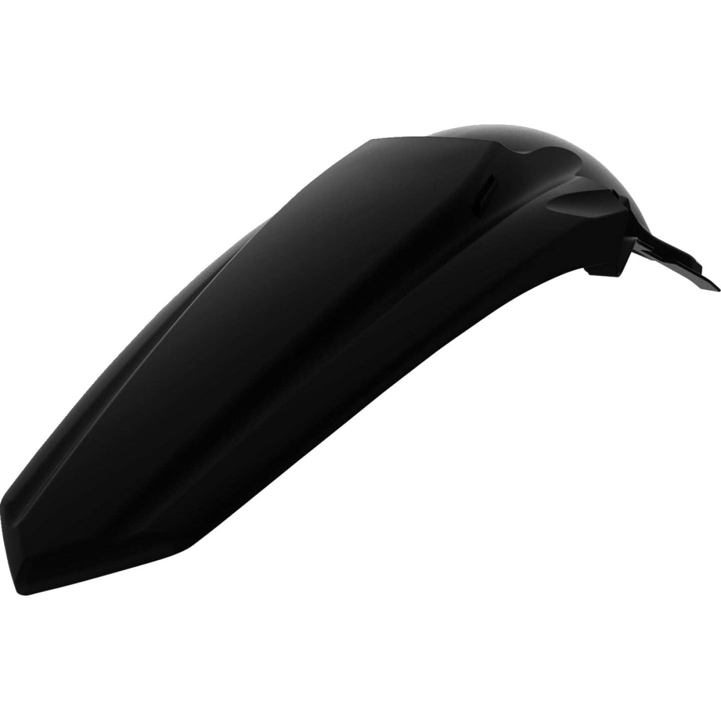 POLISPORT Fender - Rear - Restyle - Black - KX 125/250 8585400002 by Polisport