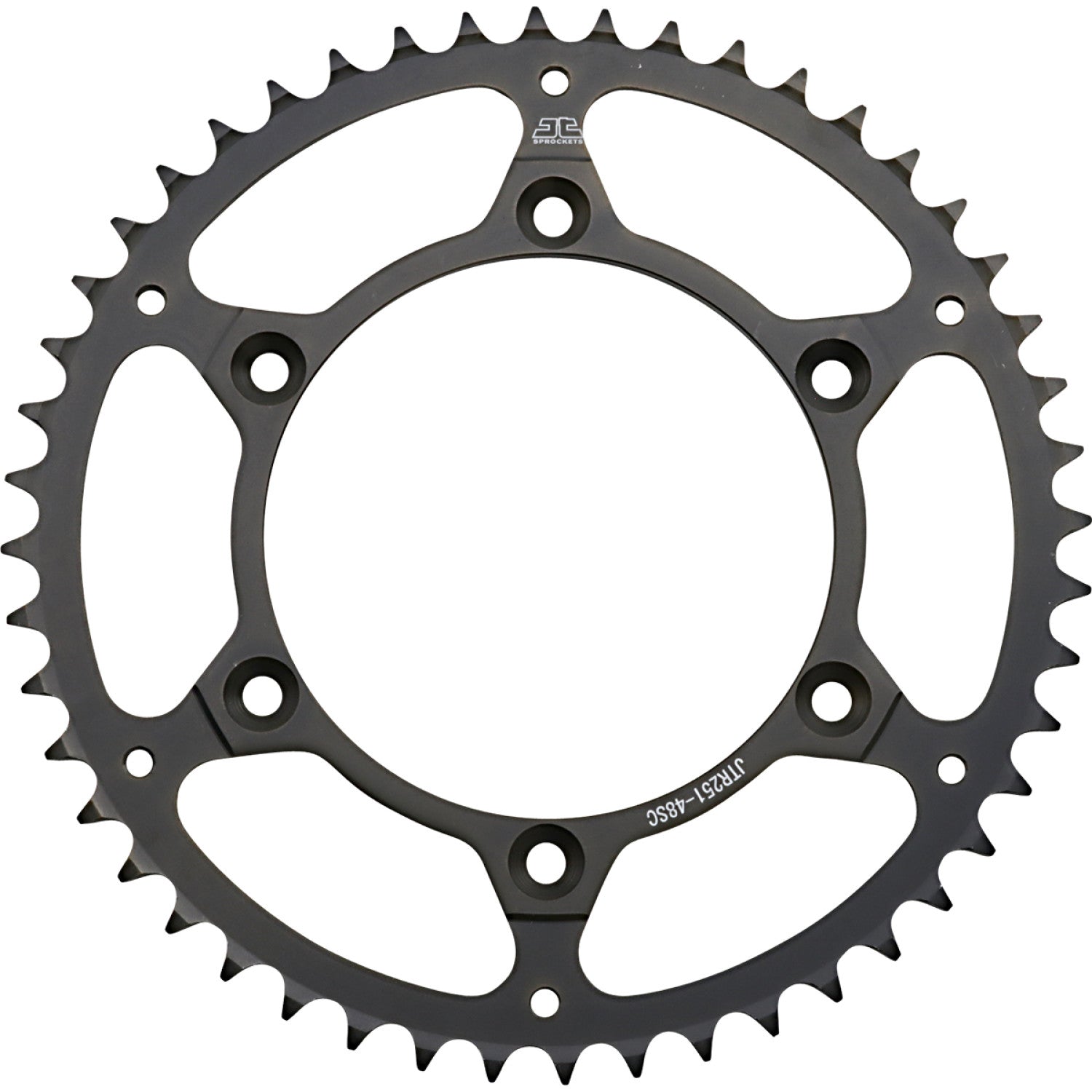 JT SPROCKETS Rear Sprocket - 48-Tooth - Yamaha JTR251.48SC by JT Rear Sprockets   Steel Type