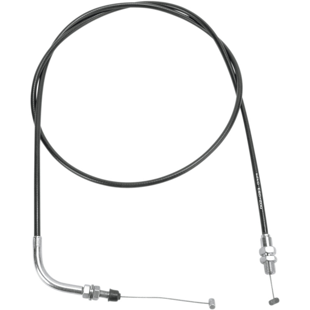 WSM Black Vinyl Throttle Cable - Polaris 002-093