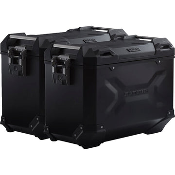 SW-Motech TRAX ADV Aluminum Case System - Black - KTM Super Moto 950/SMR/SMT 990 '05-'13 KFT.04.621.70100/B | Luggage Group