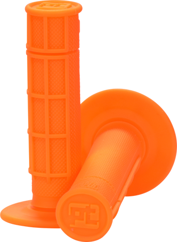 ProTaper 1/2 Waffle Grips - Neon Orange