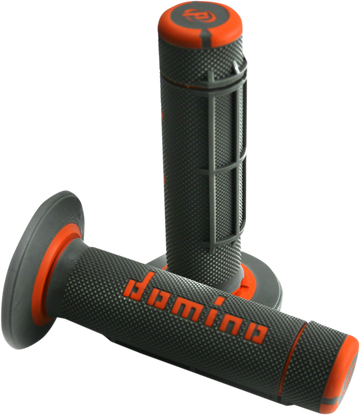 DOMINO Dually Grips - Half Waffle - Black/Orange A02041C4540A7-1