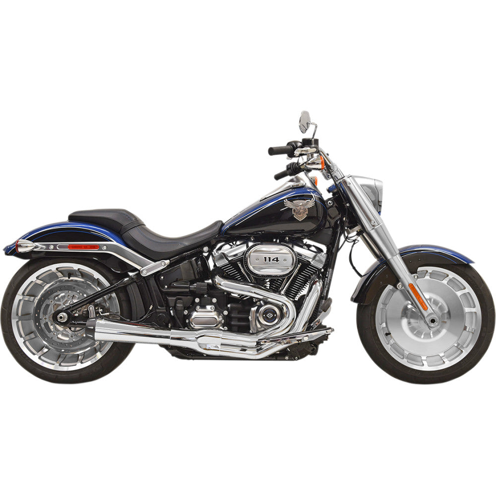BASSANI XHAUST 2:1 Exhaust - Chrome 1S62R