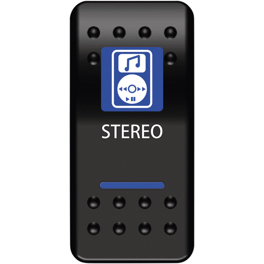 MOOSE OFFROAD Rocker Switch - Stereo STR-PWR