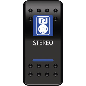 MOOSE OFFROAD Rocker Switch - Stereo STR-PWR