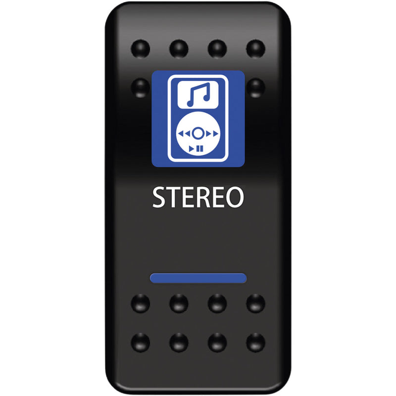 MOOSE OFFROAD Rocker Switch - Stereo STR-PWR