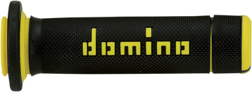 DOMINO ATV Grips - Black/Yellow A18041C4740A7-0