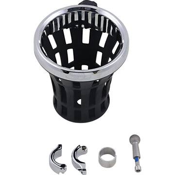 CIRO Big Ass? Drink Holder - 7/8"-1" Clamp - Chrome 50812