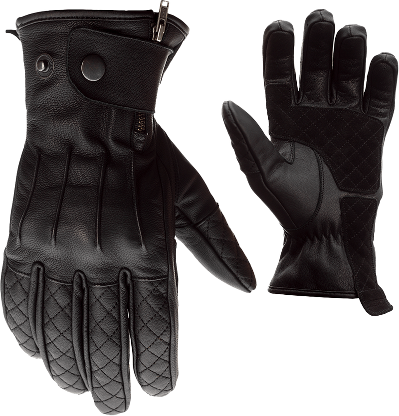 RST Matlock CE Textile Glove - Black - M