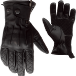 RST Matlock CE Textile Glove - Black - S
