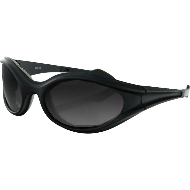 BOBSTER Foamerz Sunglasses - Matte Black - Smoke Lens ES114