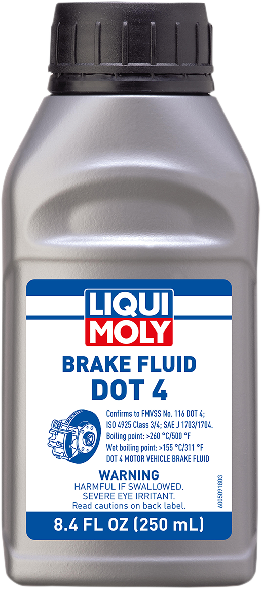 Liqui Moly DOT 4 Brake Fluid - 250ml 20152