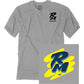 FACTORY EFFEX Suzuki Retro RM T-Shirt - Heather Gray - XL 28-87416