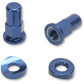 No Toil Rim Lock Nut/Spacer - Kit - Blue Ntrk-003 by No Toil