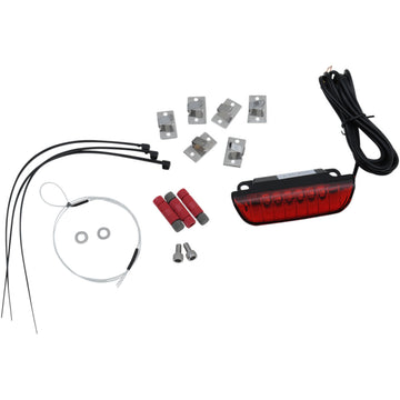 Custom Dynamics Luggage Rack Light Bar - Red CD-LR-06-R