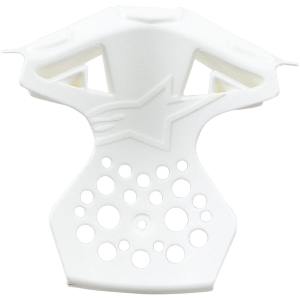 Alpinestars Supertech M8/M10 Chin Vent Frame - Gloss White - XS/S 89831192180XXS