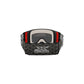 Lucid Goggle Black/White W/Silver Mirror