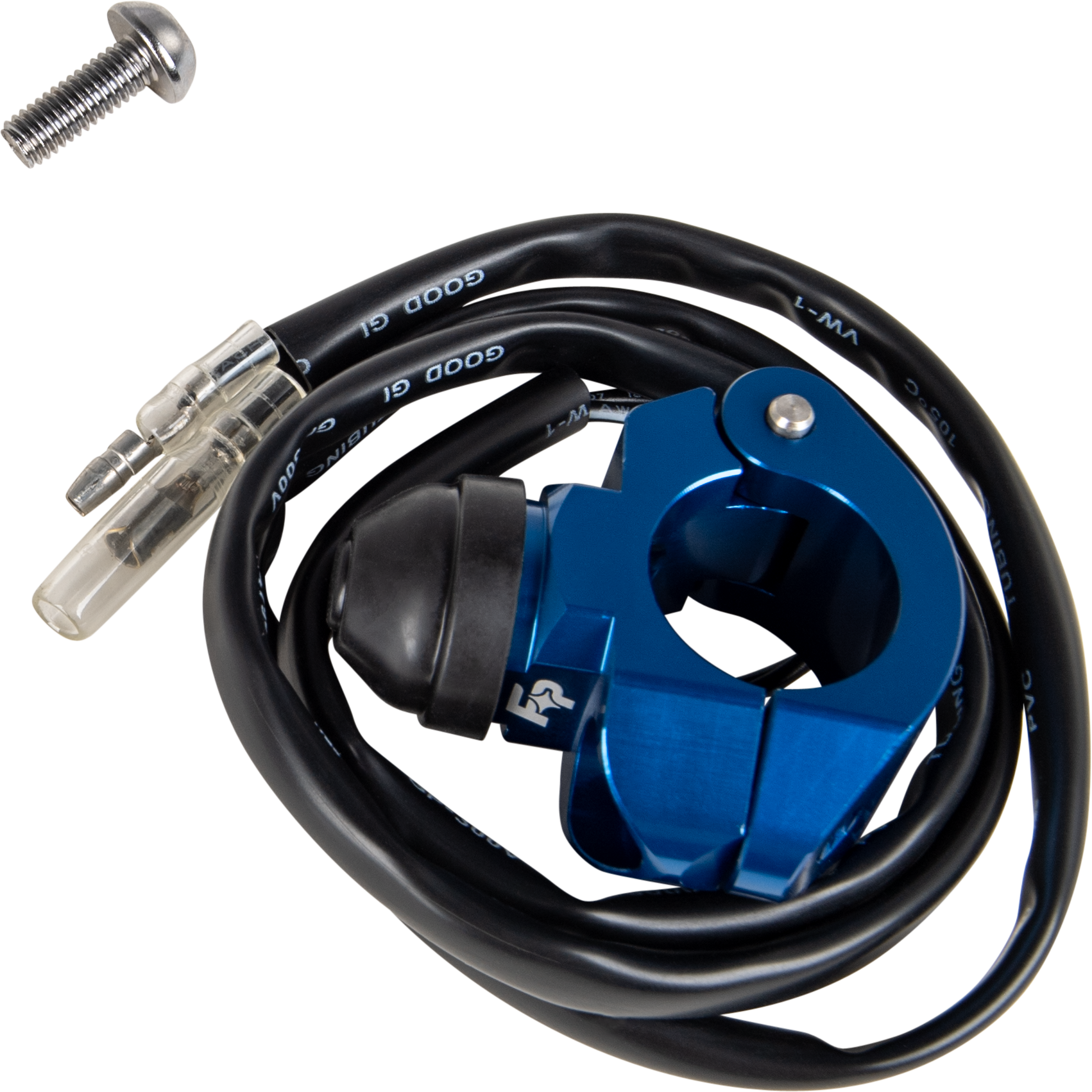 Kill Switch Single Bolt Clamp Blue