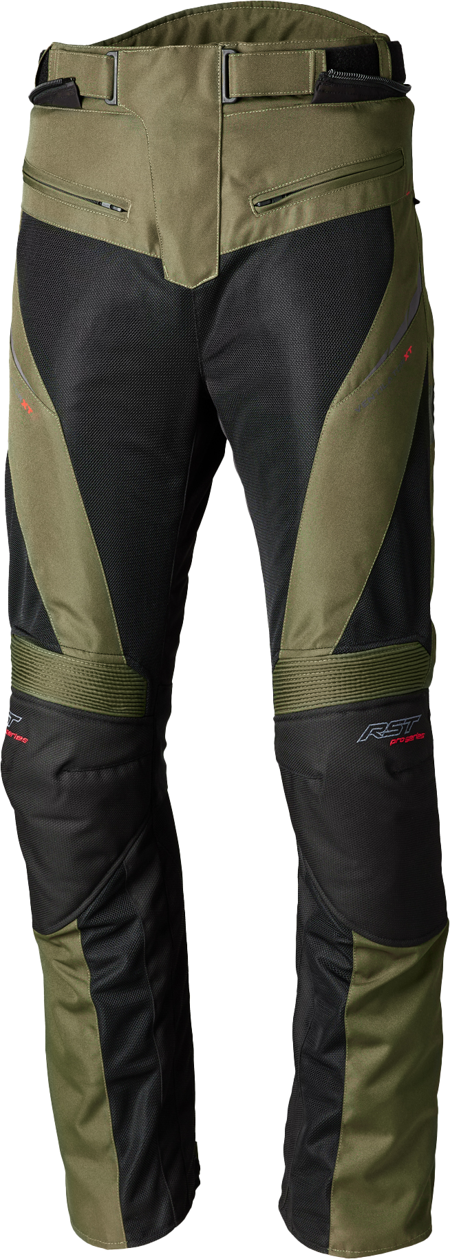 RST Pro Series Ventilator Xt CE Textile Pants - Green/Black - XL