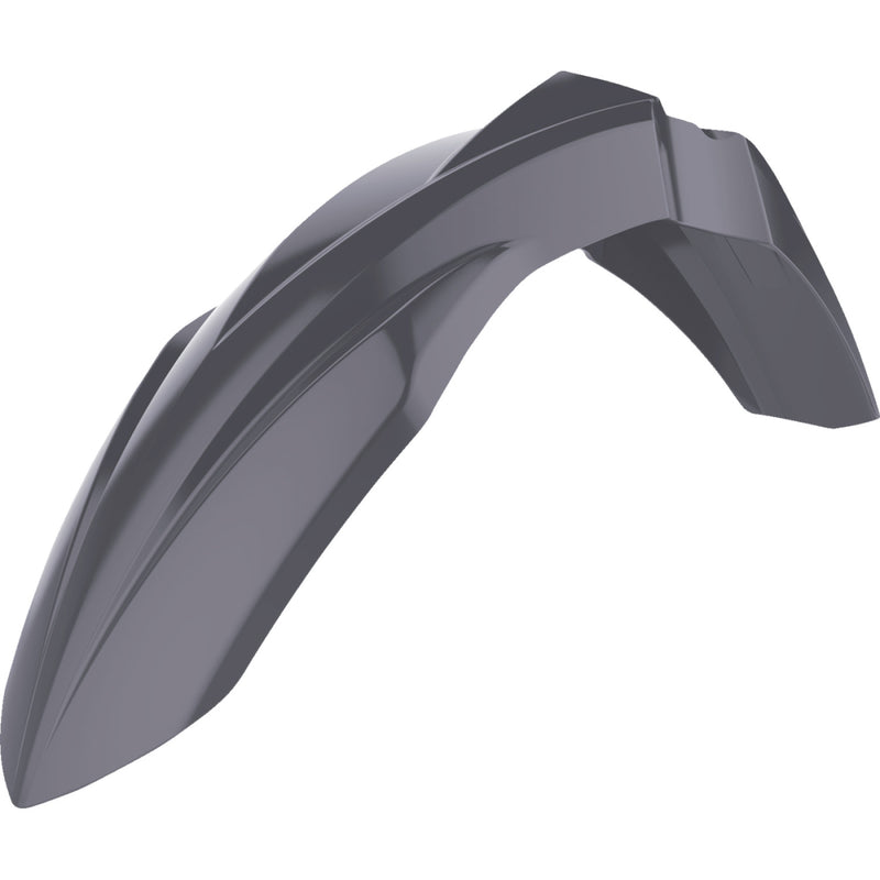 POLISPORT Fender - Front - Gray - KX 250F/450F 8574500005 by Polisport