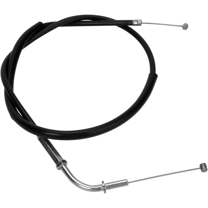 MOTION PRO Black Vinyl Throttle Cable - Push - Kawasaki 03-0145 by Motion Pro