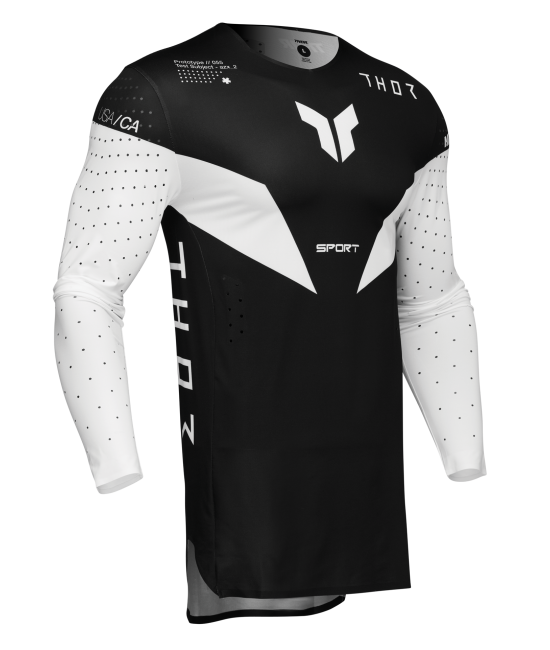 Thor Sportmode Strike Jersey - Black - Medium