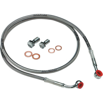 Goodridge +6" ABS Brake Line HD9299-C+6 | Brake Lines Hoses Stainless Steel