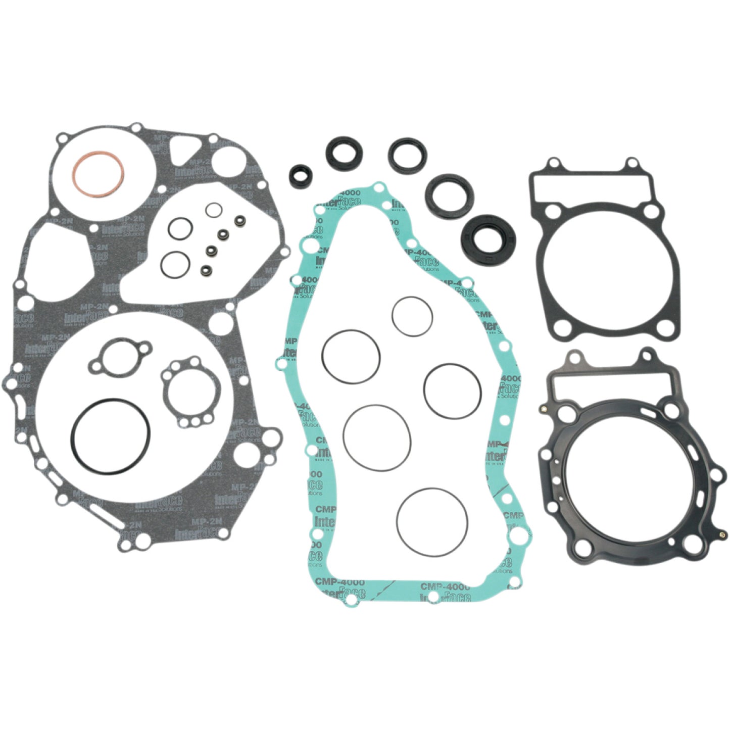 Moose Racing Motor Gasket Kit with Seal - Arctic Cat 811928MSE
