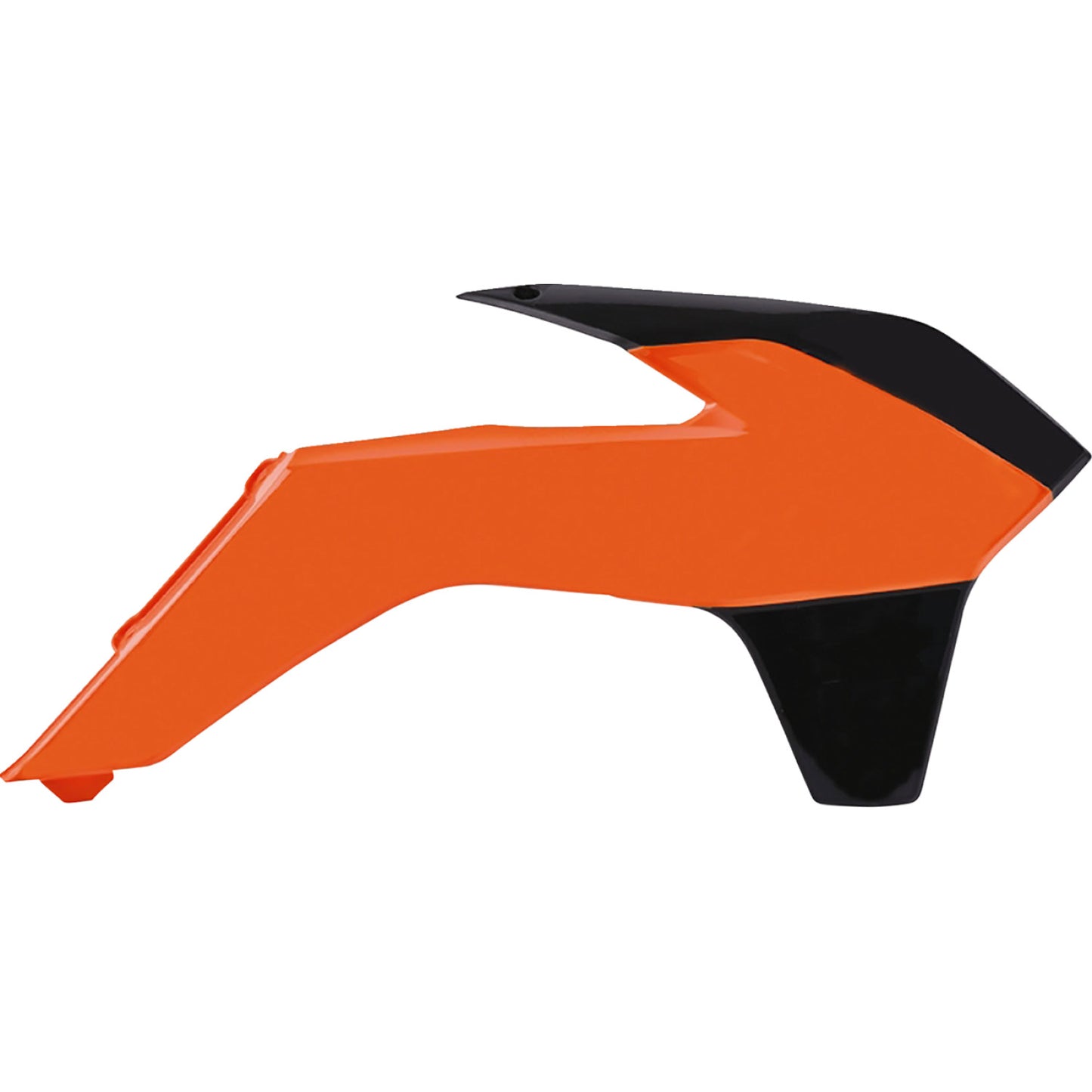 POLISPORT Radiator Cover - Orange/Black - KTM 8417400004 by Polisport